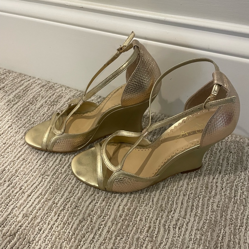 lily pulitzer gold heals